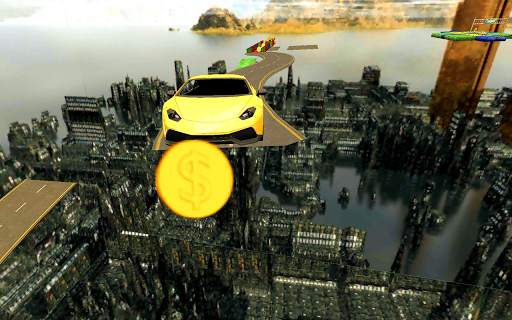 Superheroes Car Stunt Racing 3D- Impossible Driver screenshot 6