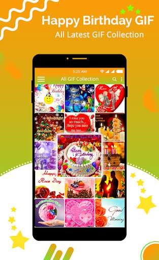 Happy Birthday GIF 5 تصوير الشاشة