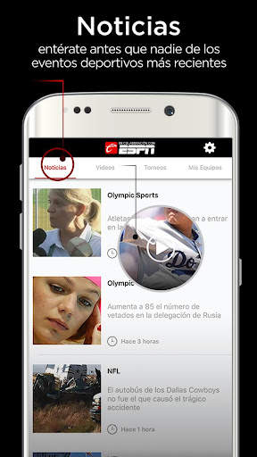 Caliente ESPN screenshot 3