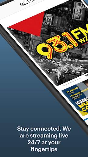 93.1 WZAK screenshot 1