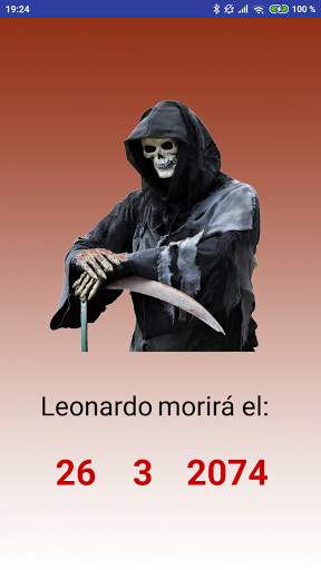 Fecha de tu muerte Simulador 2 تصوير الشاشة