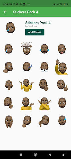 Funny Anime Black People Stick screenshot 4