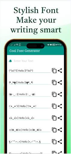 Font style changer for android screenshot 4