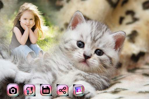 Best Cat Camera Photo Frames screenshot 1