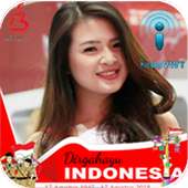 Bingkai Foto Kemerdekaan HUT RI 73 logo