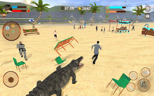 Crocodile Simulator Attack Game 3D screenshot 6
