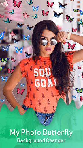 My Photo Butterfly Background Changer screenshot 1
