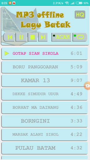 Lagu Batak MP3 - Offline screenshot 2