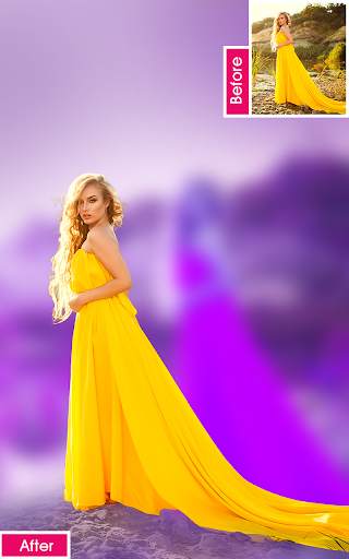 Blurtic - Auto Blur photo editor DSLR Background screenshot 3