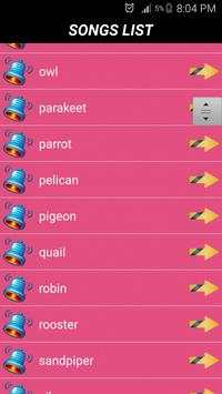 80 Birds Sounds and ringtone screenshot 4