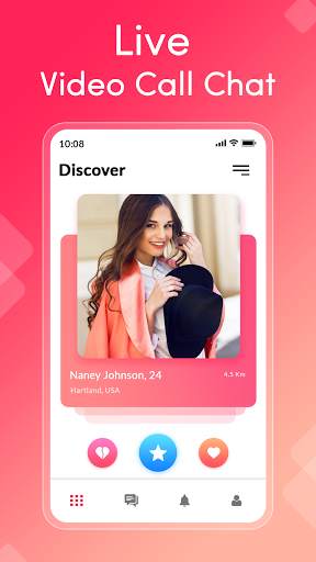 Lamour Live Video Stream and Video Call Free скриншот 2