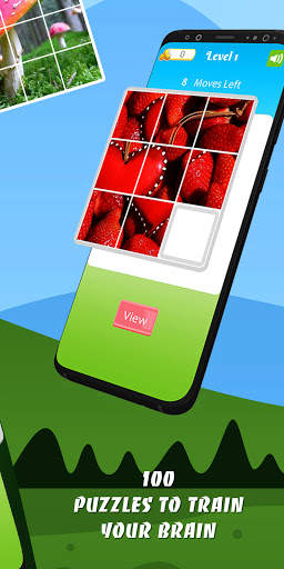 Super Simple Slide: 200 free tile sliding puzzles 2 تصوير الشاشة