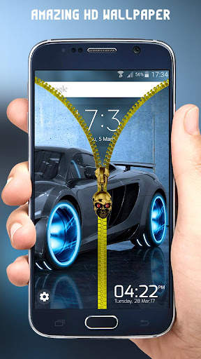 Car Zipper Lock Screen screenshot 5