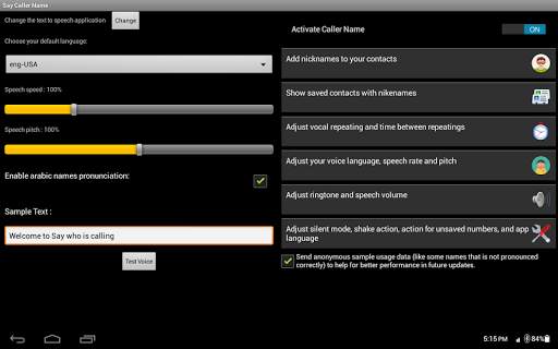 Say Caller Name - Hands Free 2 screenshot 8