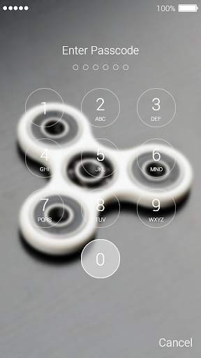 Fidget Spinners Lock Screen 5 تصوير الشاشة