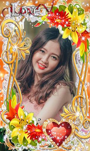 Simple Flower Photo Frame App Beautiful Frame 2021 screenshot 2