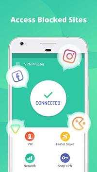 VPN MASTER - Free Unblock proxy screenshot 1