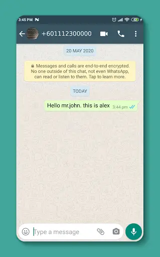 Message to unsaved number & WA link generator screenshot 3