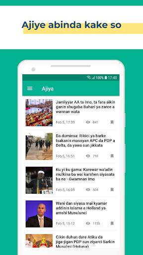 Labaran Najeriya HAUSA: Legit.ng NAIJ Nigeria News screenshot 4
