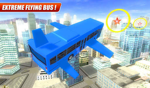 Impossible Flying Bus Stunts screenshot 10