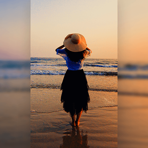 Square Fit-Blur Photo Backgroud&amp;Square Pic Editor icon