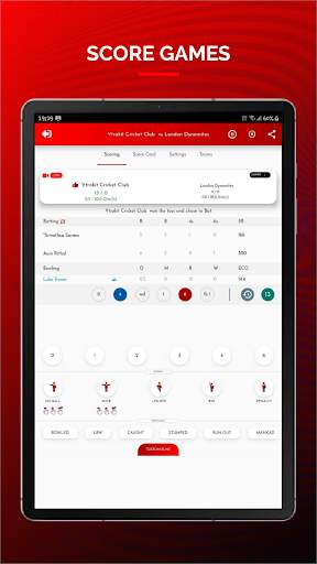 Cricket Scoring App by Vtrakit screenshot 10