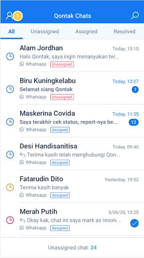 Qontak Chat screenshot 1