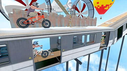 Mega Ramp Stunts Race - BMX Bike Racing Game 2020 screenshot 5