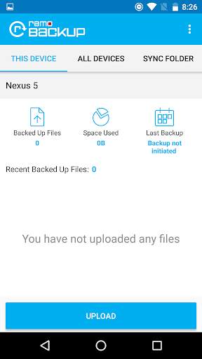 Remo Backup 3 تصوير الشاشة