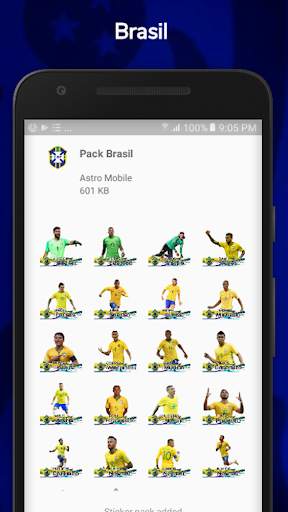 ⚽America Cup Stickers for WhatsApp WAStickerApps screenshot 4