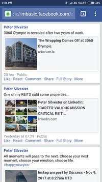 Super Lite for Facebook screenshot 1