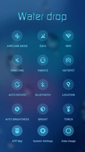 Glass Water APUS Launcher theme screenshot 3