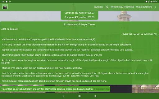 Islam.ms Prayer Times & Qiblah screenshot 10