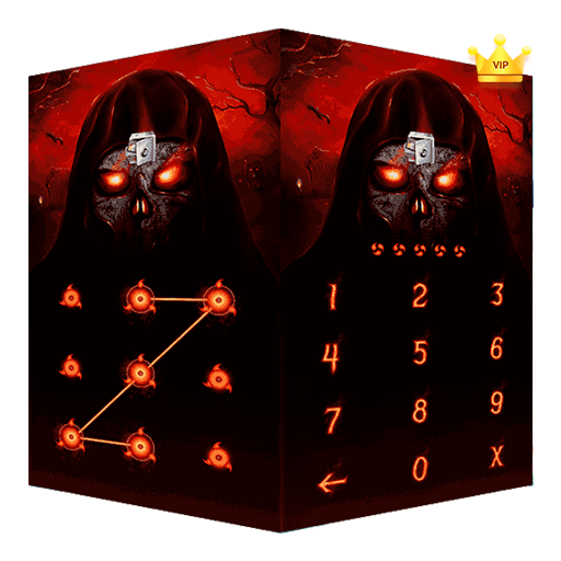 AppLock Live Theme Devil Eyes - Paid Theme icon