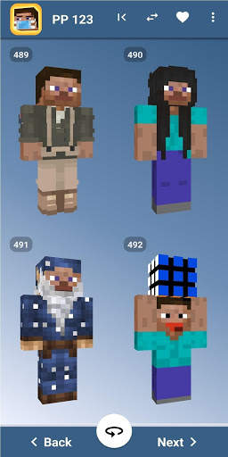 Steve Skins Minecraft screenshot 2