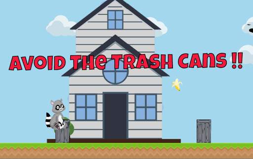 Trash Panda Dash - Jump,  Run & Collect Fruit. скриншот 3