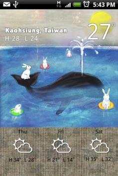 9s-WeatherTheme (Moon)Free screenshot 6