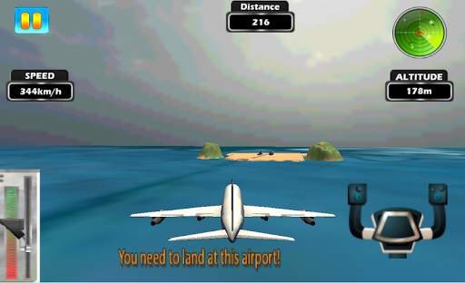 Pesawat Flight Simulator 3D screenshot 5