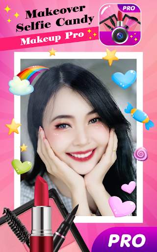 Makeover Selfie Candy Makeup Pro screenshot 2