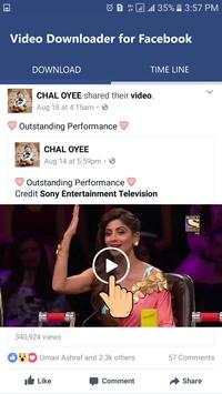 Video Downloader For Facebook screenshot 2