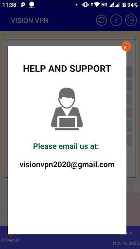 Vision VPN screenshot 4