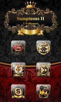 Sumptuous II GO Launcher Theme screenshot 1