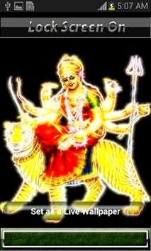 Led Durga Mata Live Wallpaper screenshot 1