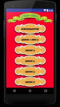 Spelling bee -top  free english word game to learn screenshot 2