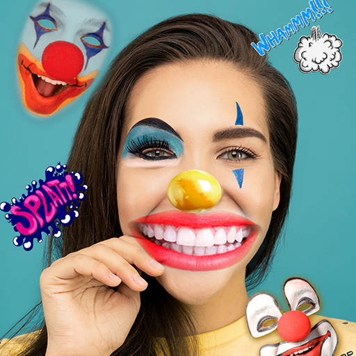 FUNNY CLOWN FACE PRANK: FUNNY CLOWN PHOTO EDITOR أيقونة