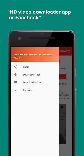 HD Video Downloader for Facebook screenshot 1