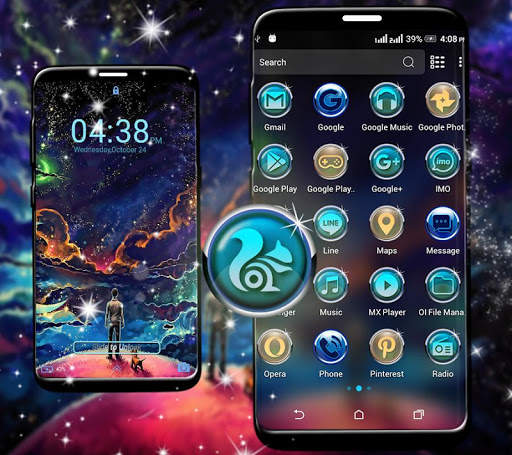 Magic Night Launcher Theme screenshot 4