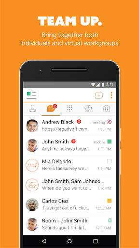 UC-One Communicator screenshot 1