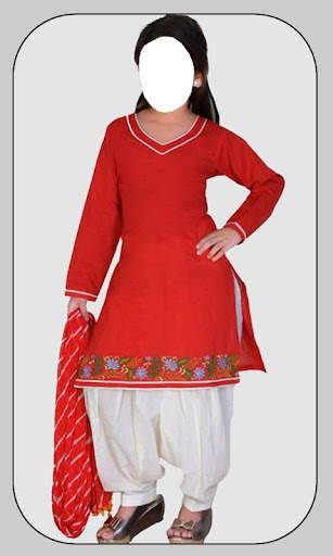 Kids Party Wear Patiala Suit screenshot 2