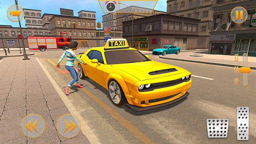 Real Taxi Game Driver 3D screenshot 2